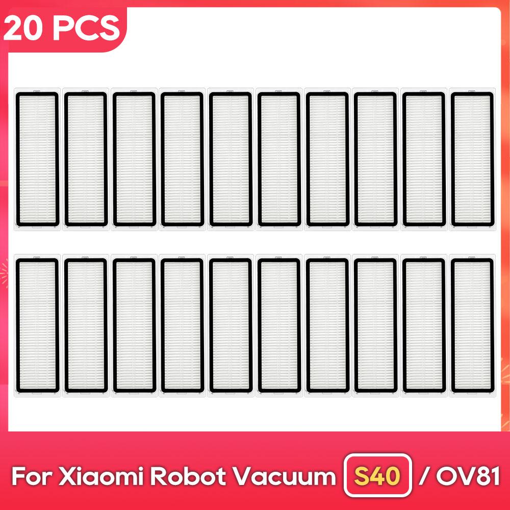 Fit For ( Xiaomi Robot Vacuum S40 / OV81 ) Accessories Main Side Brush Mop Filter Replacement Spare Parts