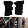 1Pair Leisure Fitness Neoprene Sporting Gloves Silicone Antiskid Hook&loop Fixed(black M )