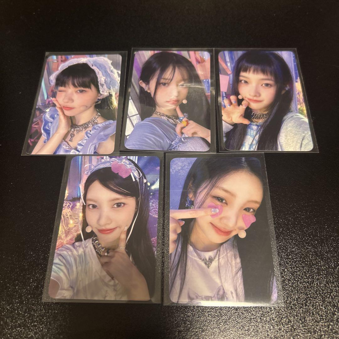 

[USED] ILLIT M2 Showcase ktown4u Bonus Trading Cards Complete Set of 5 Official