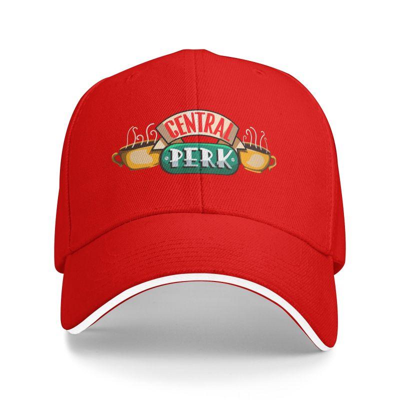 Central Perk Friends Print Baseballkappe Lässige Fischerhut Unisex Verstellbare Snapback-Kappe Herren Damen Sandwich-Kappe Dropshipping