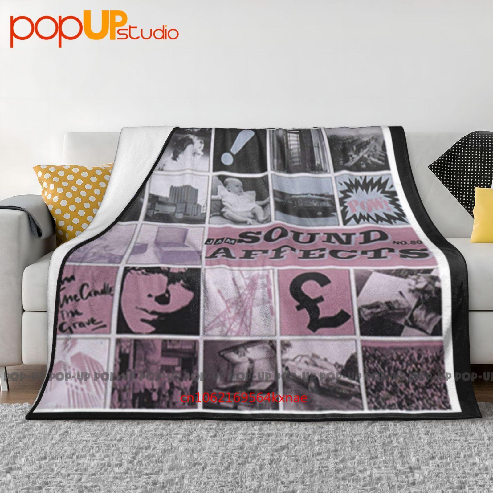 The Jam Звуковые Эффекты Винил CD Обложка Ультра-Мягкое Одеяло Стеганое Зимнее Покрытие для Дивана Покрывала для Кровати 30x40in