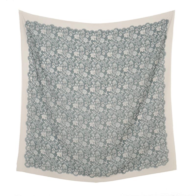 New Malaysia Printed Hijab Scarves Cotton Voile Square Scarf Hijab Tudung Bawal Muslim Women Headscarf Wraps Hijabs 110*110cm