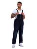 Nishi Takumi Men's 2025 Retro Distressed Straight Leg Denim Overalls