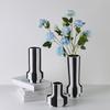 Modern Black-and-white Striped Ceramic Vases Flowers Flower Arrangements and Table Decorations for The Living Room Coffee Table
