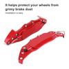 2Pcs Car Universal Disc Brake Caliper Fake Covers Left & Right Accessories Refit