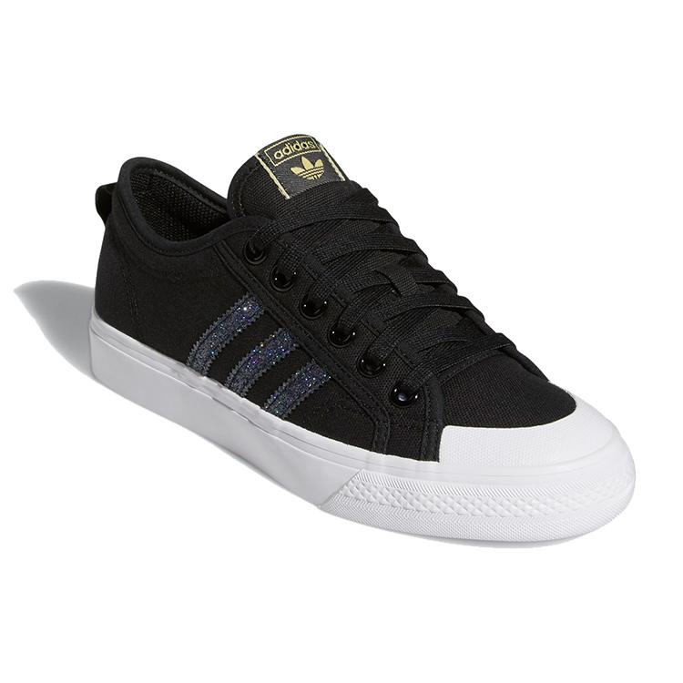 adidas Nizza 'Black Blue' Women's FX9004