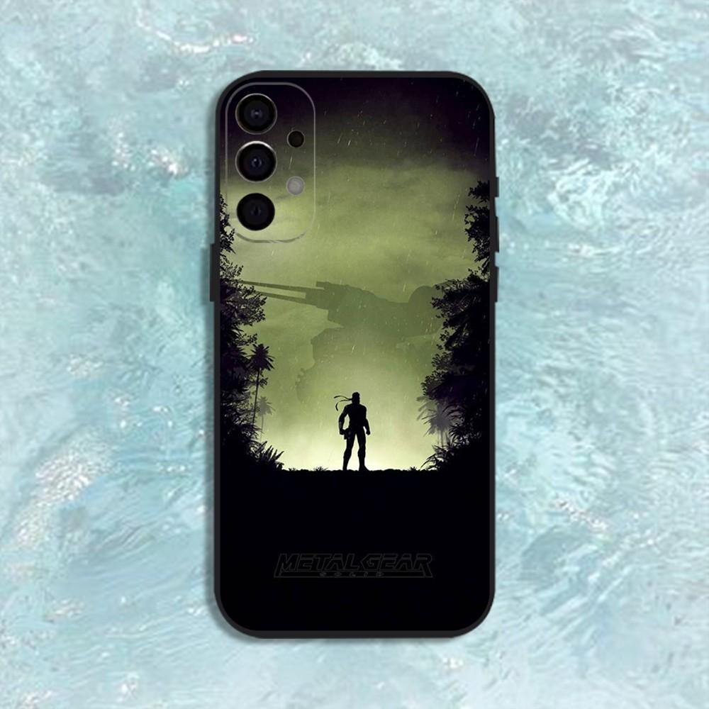 Metal Gear Solid MGS Phone Case For Samsung S25,S24,S21,S22,S23,S30,Ultra,S20,Plus,Fe,Lite,Note,10,9,5G Black Cover