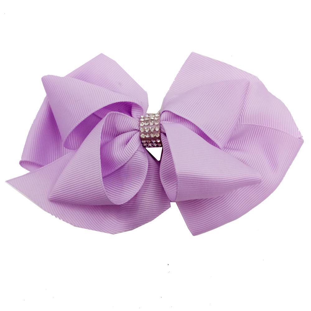 

European & American Double Layer Rhinestone Bow Hair Clip, 15cm - Children s Hair Accessory