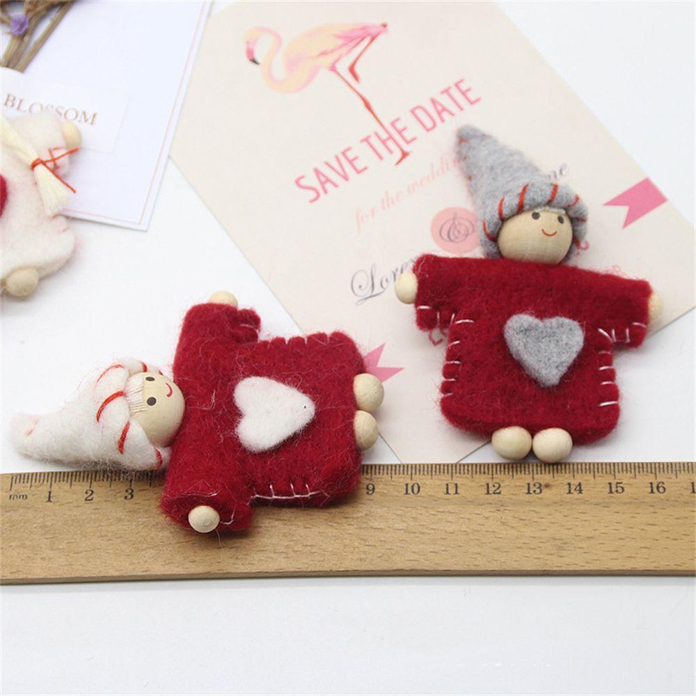 Xmas Tree Elf Merry Christmas Wool Felt Christmas Ornament Christmas Decorations Christmas Doll
