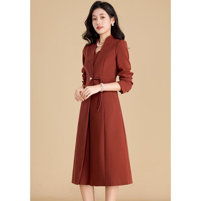 

Elegant Mother-of-the-Bride Jacket Dress Two-Piece Set M