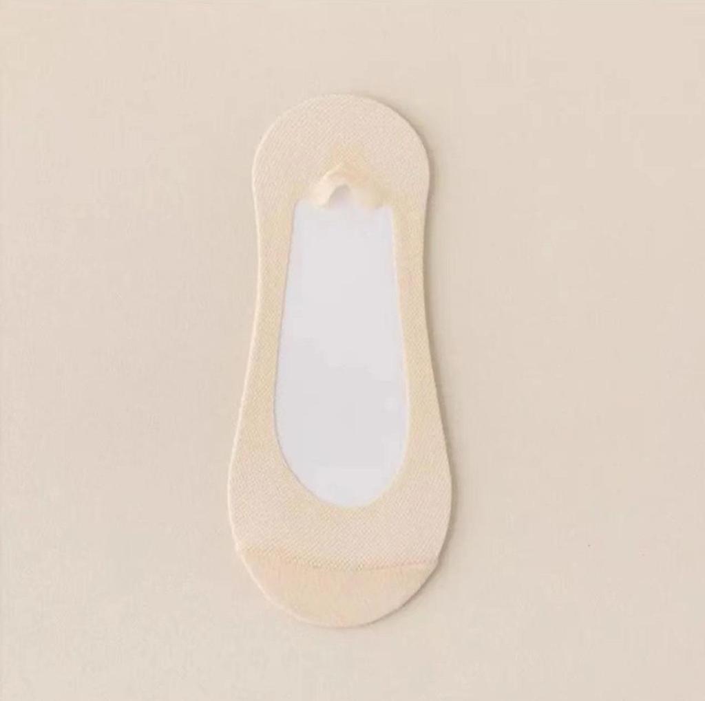 Ice Silk Women's Low-Cut Invisible Socks – Breathable, Anti-Slip, Sweat-Absorbent, Odor-Free for High Heels