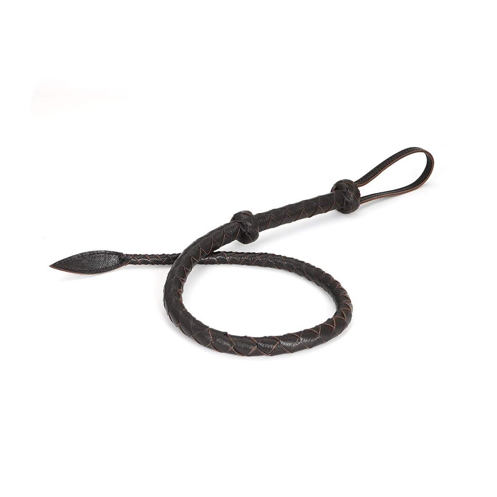 Liebe Seele Single Whip SM Goods Genuine Leather Sheep Leather Queen Punishment Training Cosplay Props