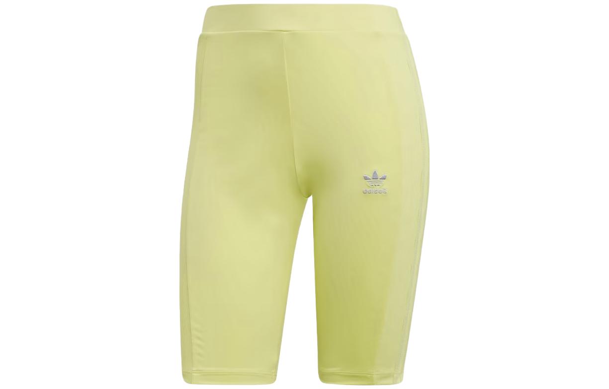 Adidas Originals Sports Shorts Women s Yellow Moderate Tight Pants FR0554 M