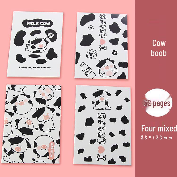 Compact Cute Softcover Mini Notepad for Students and Office Use