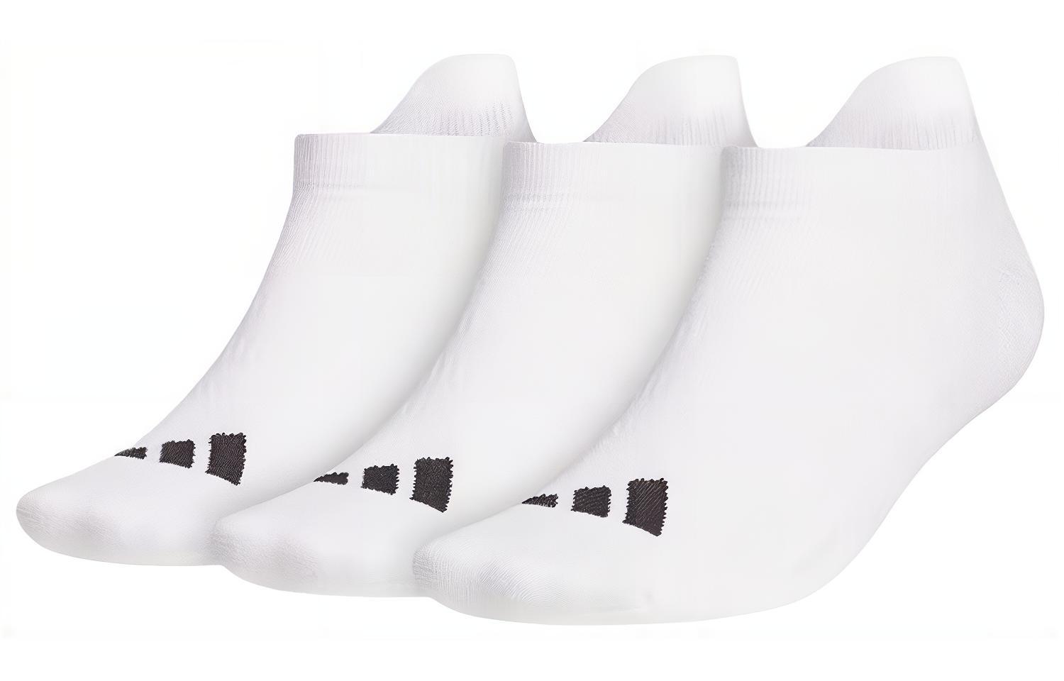 Adidas Ankle Socks Unisex 3 Pack White HS5572 40-42