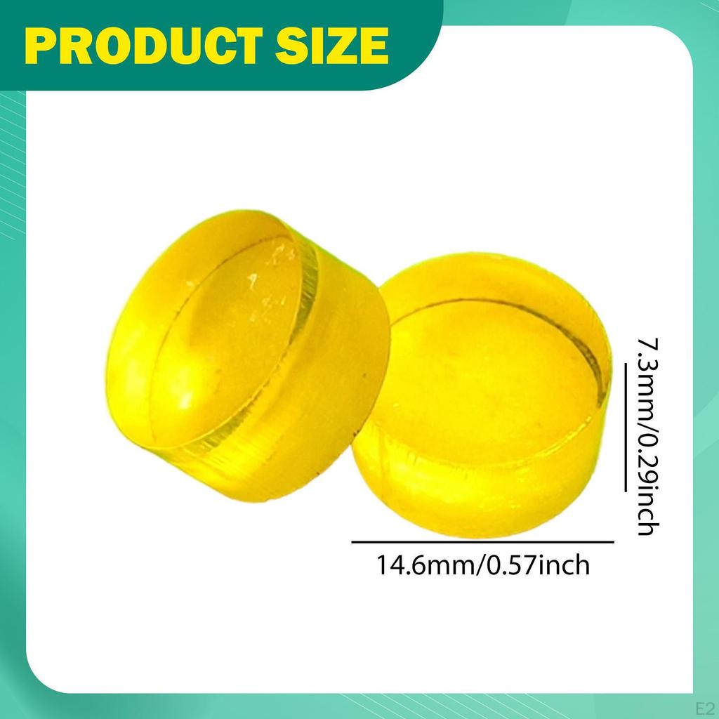 2 Pack 14.6mm Jump Pool Cue Tips Indoor