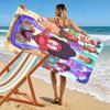 Creek Heroes Print Beach Towel, Large Soft Quick Dry Towel for Beach Camping Swimming