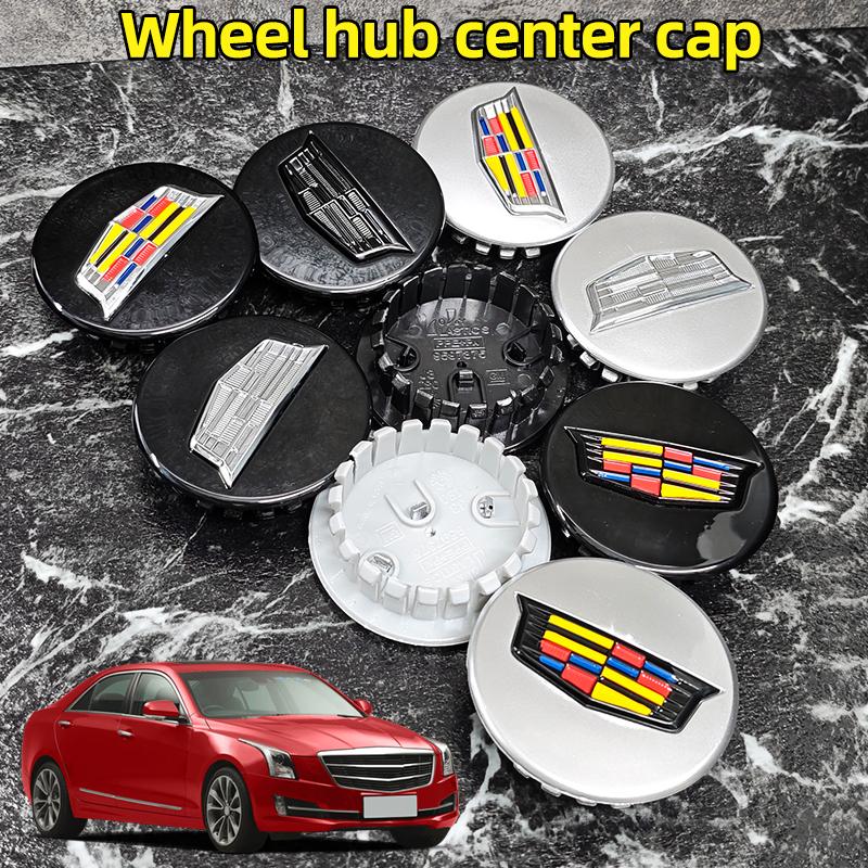 3D 4 ks 67mm Znak středového krytu kola pro Cadillac ATS CTS DTS STS SLS SLR XLR BLS Seville Escalade Tiburon CT6 XT5 XT6 CT5
