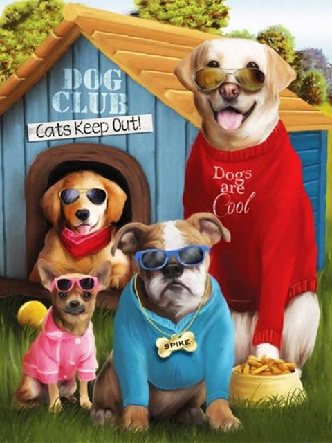 DIY Katze Diamantmalerei Hund Stickerei Tier Mosaik Bauernhof Neuankömmling Voll Quadratisch Rund Kreuzstich Handgefertigt Hobby