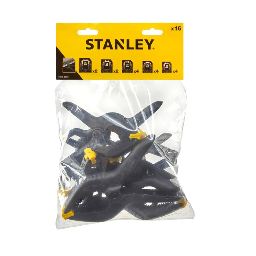 Stanley Spring Clamp Set (Pack of 16)