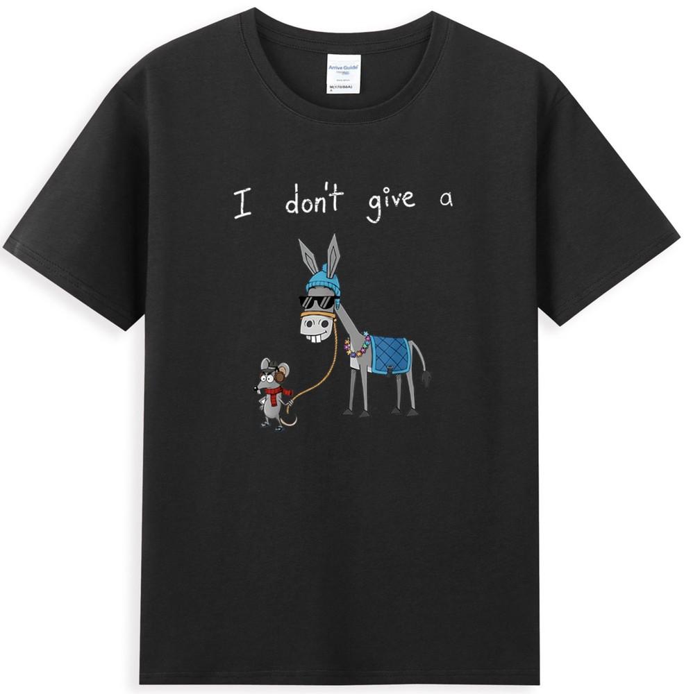 I Dont Give A Rats Asss Azz Ass Donkey Mouse Funny Unisexs TShirt