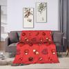 Stardew Valley Animals Chicken Flannel Blanket  Warm Soft Throw Blanket for Outdoor Airplane Travel Bedspread Sofa Bed Cover