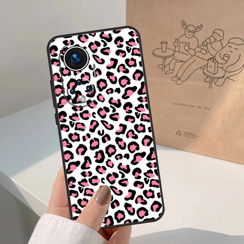 Leopard Pattern Animal Colorful For Honor Magic 8 5 6 7 Pro Case For Honor 400 200 Lite 50 70 90 X8c X8b X9a X9b X9c X9d Win