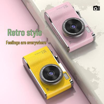 High-Definition Dual-Lens CCD Camera: Portable Digital Camcorder for Student Parties & Selfies