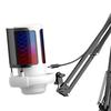 Gaming USB Podcast Angle Adjustable Computer Mic with Flexible Hanging Arm for PC