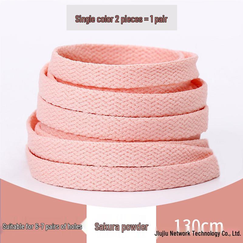 Colorful Jelly Flat Shoelaces for Air Force 1 AJ1 Mid Sneakers (4 Colors Available)