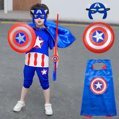 Set Costum Supererou pentru Copii: Spiderman, Ultraman, Superman și Căpitanul America