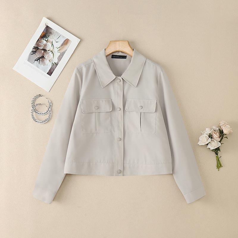 ZANZEA Women Casual Turn Down Collar Long Sleeve Blouse