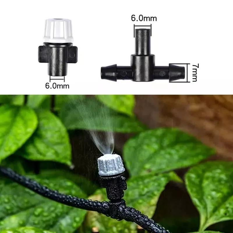 Nouă irigare 10 metri 10 aspersoare Duze DIY Pulverizator de apă Sistem de duză de răcire pentru ceață Sistem de pulverizare agricolă de grădină