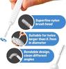 10/1Pcs Cell Phone Charging Port Dust Plug with Cleaning Brush for iPhone 17 Pro Max Plus Samsung Xiaomi iOS Type C Cleaner Set