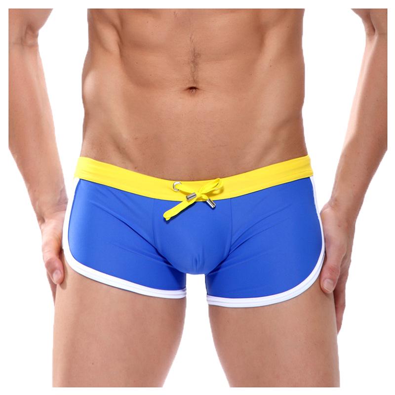 New Fashion Quick-dry Men's Square Leg Swim Trunks - Plus Size Beach Shorts