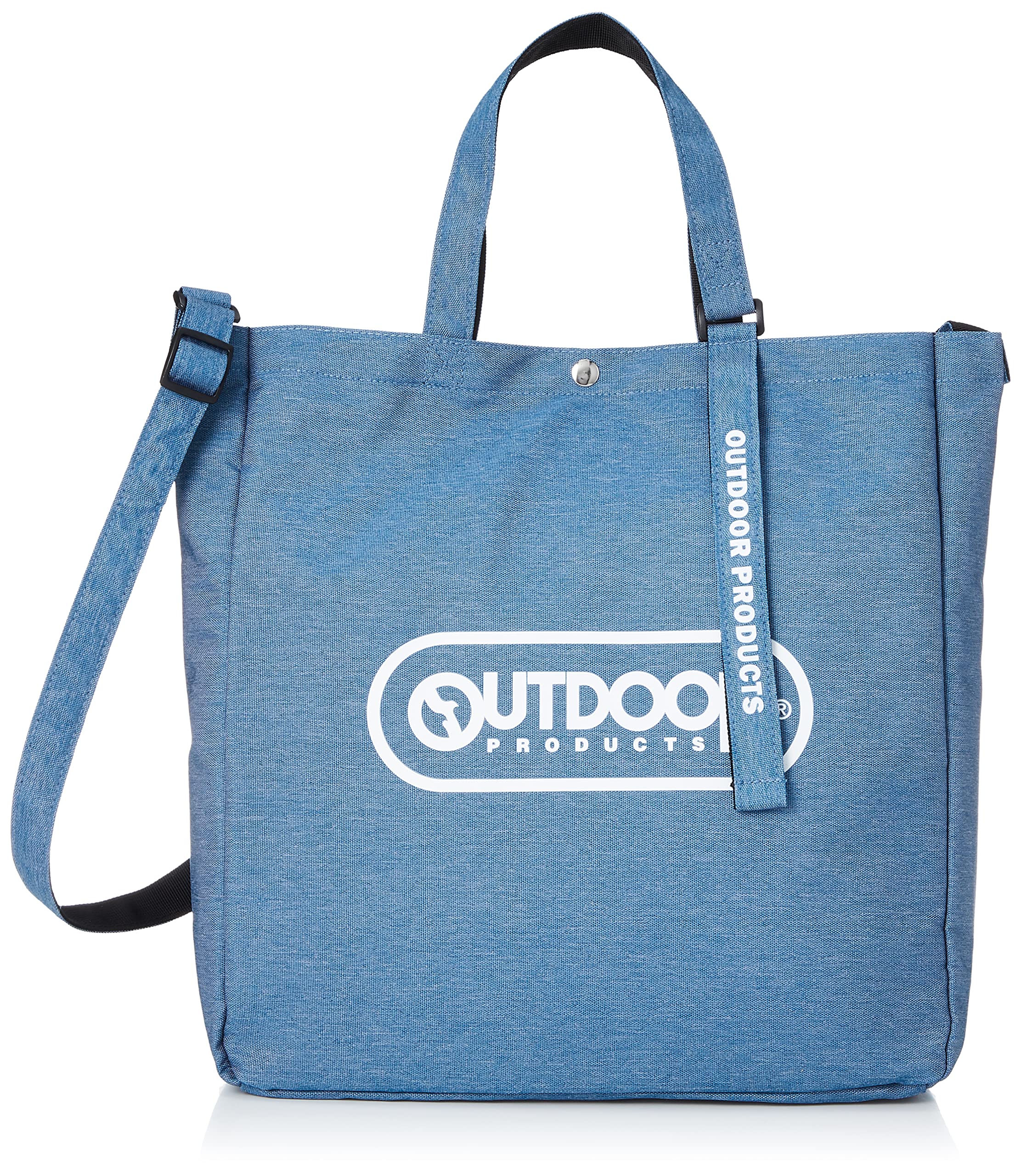 

Tote Bag 2WAY Canvas Heather Large Capacity Eco Bag 18L Indigo [Outdoor Products] &