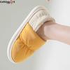 Cotton Slippers Winter Waterproof Leisure Thickening Non-slip Indoor Thickening Home Warmth