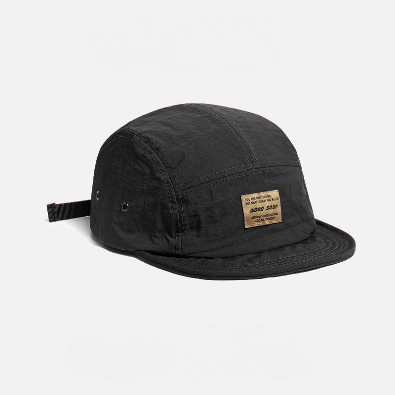 Spring Summer Quick Dry Breathable Baseball Cap Short Brim Hip Hop Hat for Men Women Casual Workwear Soft Adjustable