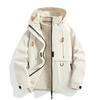 Couple's 3-in-1 Storm Hiking Jacket: Warm, Hooded, Windproof, Waterproof, with Removable Liner