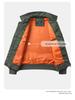 European & American Style Custom Printed Waterproof Flight Jacket with Stand Collar, Cotton Insulation, and Embroidered Logo.