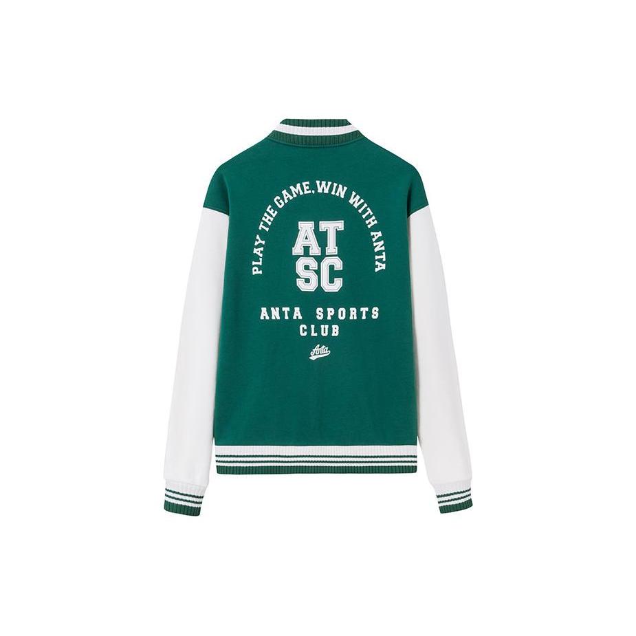 Anta Life Collection Baseball Jacket Men's Forest Ink Green 152348726-1