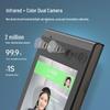 Deli Smart AI Face Recognition Attendance & Access System CN Plug (adapter Included)