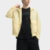 FILA Milano Series Fashion Casual Hooded Long Sleeve Jacket Men Jacket Light-Mature-Wheat-Yellow F11M525703F-YE