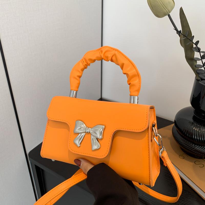 Modische Street Style Pu-Leder Schultertasche 2024 Frühling Neue Crossbody-Tasche Für Damen