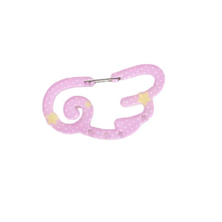 Artistic Acrylic Keyring Clip With Unique Star Patterns Practical Carabiner Hooks For Outdoor Gear Bag Decorations