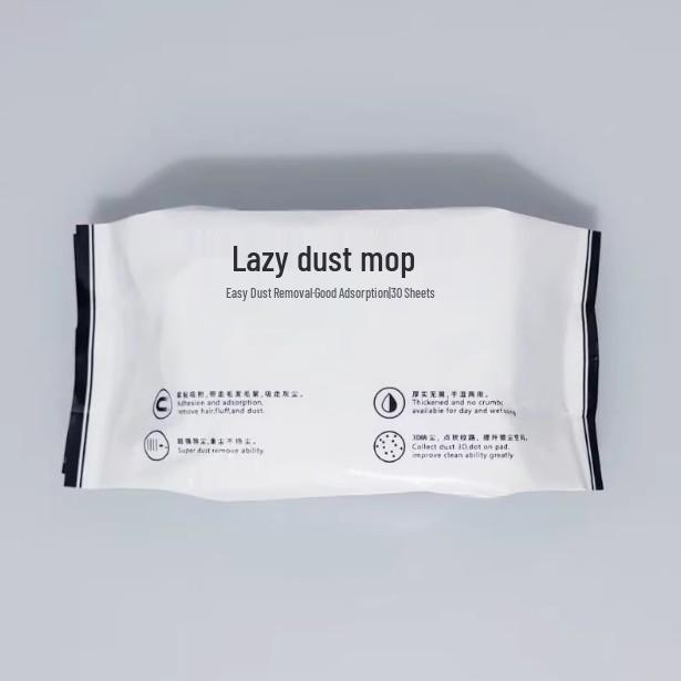 

30-Pack Disposable Electrostatic Floor Mop Cloths for Dust Removal