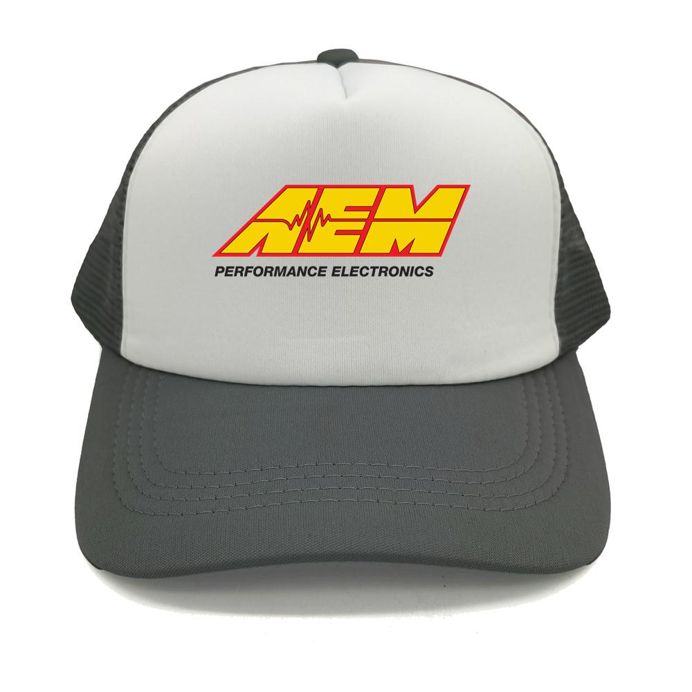 Aem Performance Electronics Trucker Cap Men Aem Hat Baseball Cap Unisex Outdoor Mesh Net Caps MZ-619