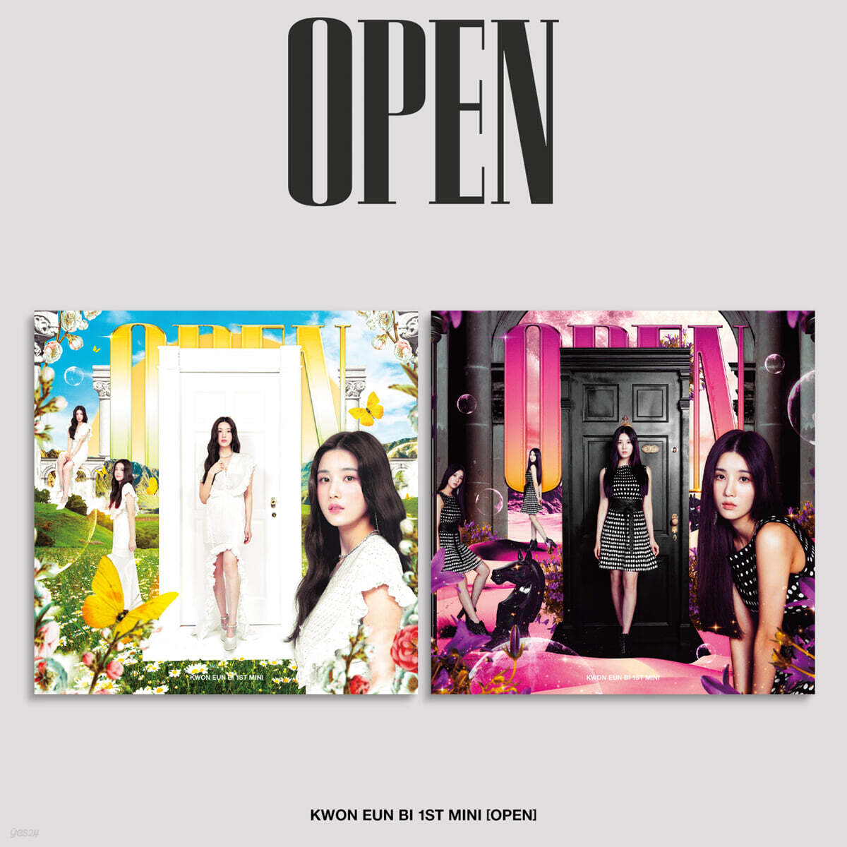 Kwon Eunbi - 1st Mini Album : OPEN [IN/OUT ver.]