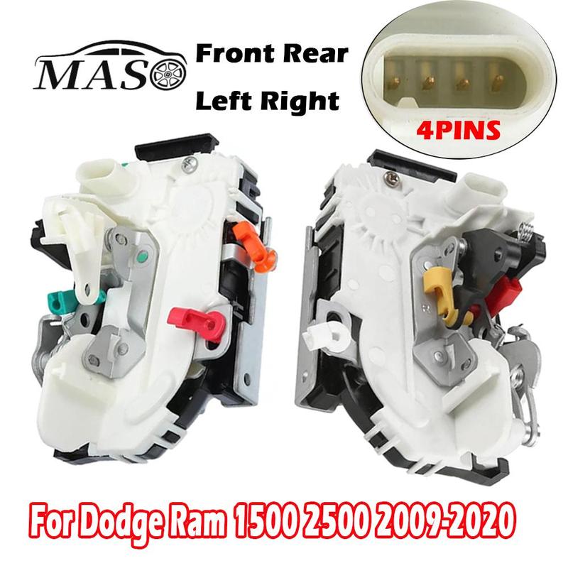 Türschloss-Riegel-Aktuator 4p Vorne Hinten Links Rechts für Dodge Ram 1500 2500 3500 Grand Caravan Jeep Compass Patriot Chrysler