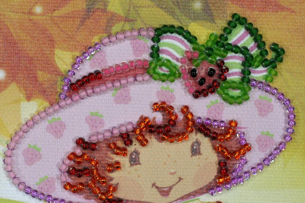 Bead Embroidery Kit Abris Art Postcard Holidays 140x84mm